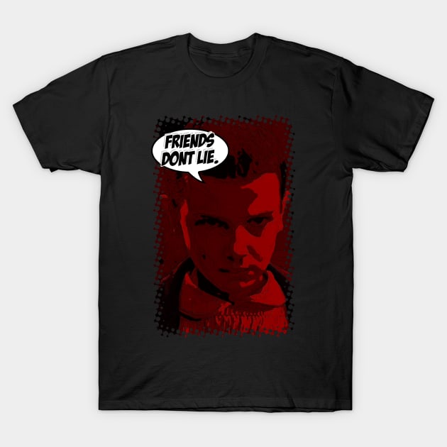 Stanger Things | Friends Dont Lie. T-Shirt by JokerAngel